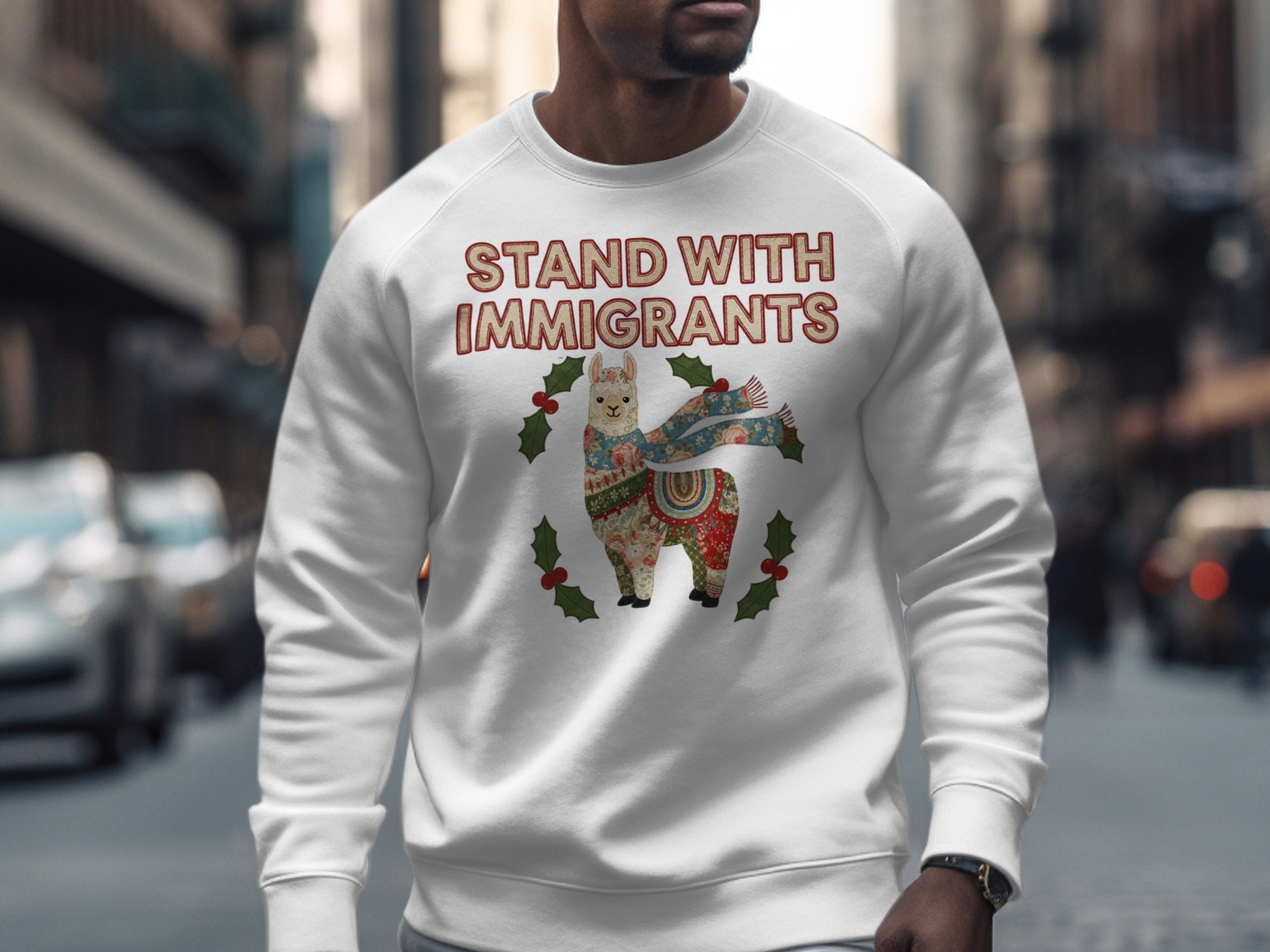 Stand With Immigrants Sweatshirt