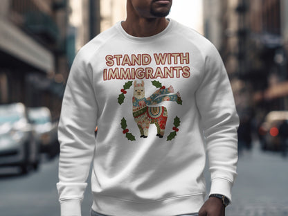 Stand With Immigrants Sweatshirt