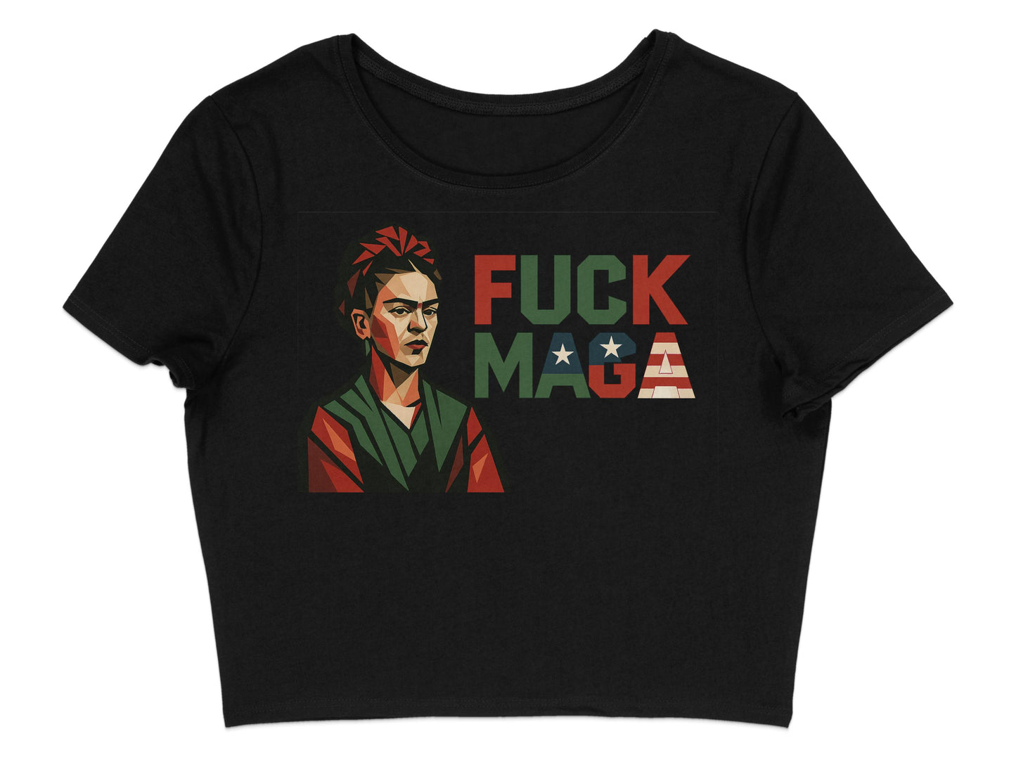 Fuck Maga Graphic Crop Top Product