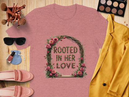 Rooted in Her Love Floral Graphic Tee product type