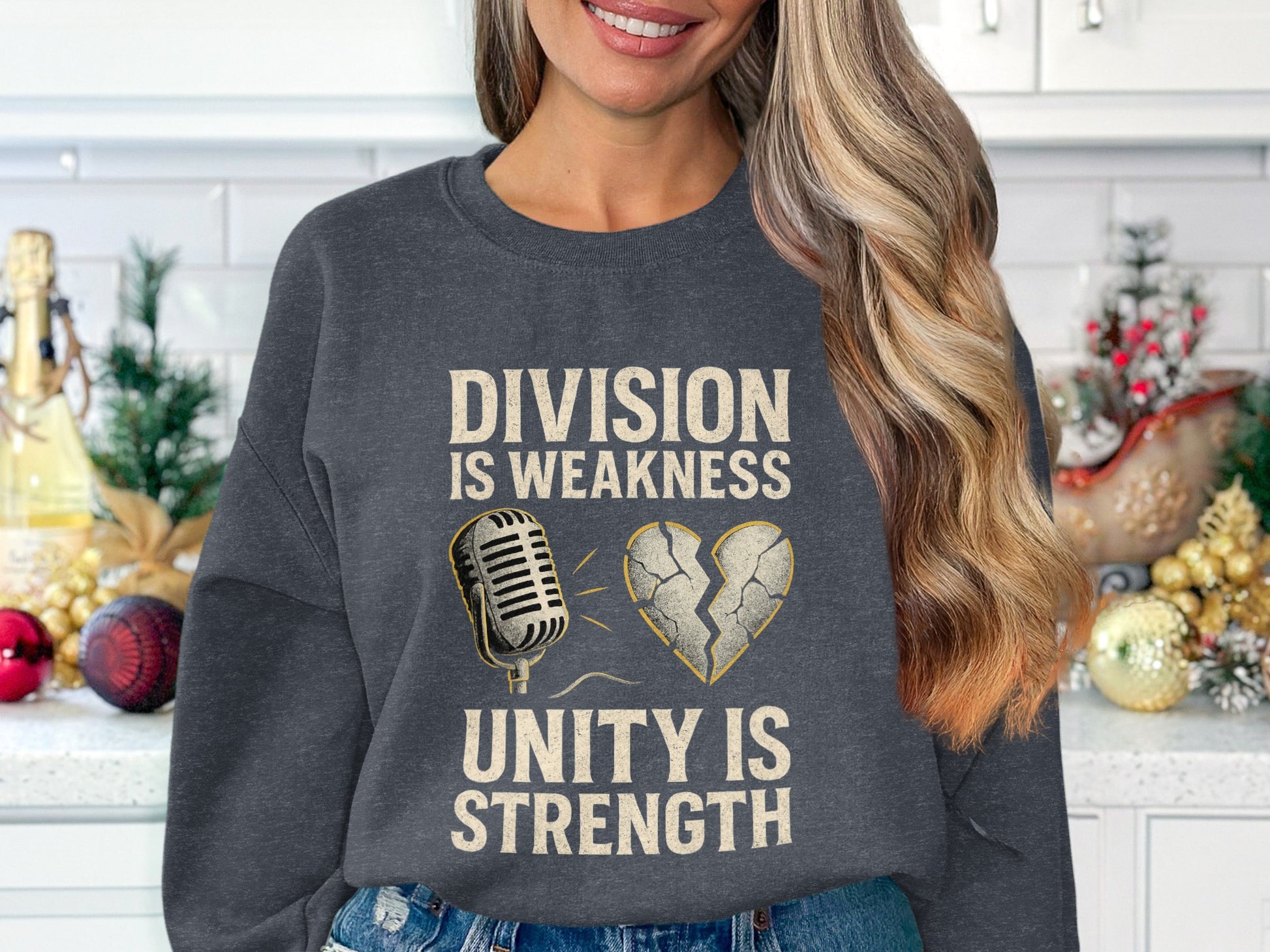 Division Is Weakness Unity Is Strength Sweatshirt product