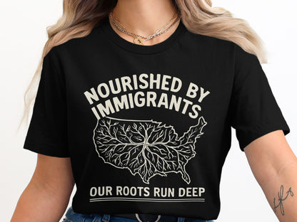 Nourished By Immigrants Our Roots Run Deep product type