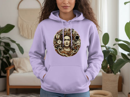 Frida Kahlo I Spoke Anyway With Blood On Canvas Hoodies