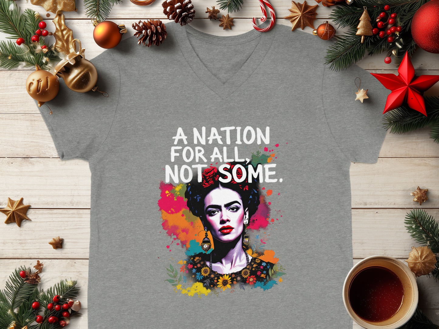 A Nation For All Not Some graphic tee