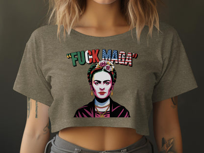 Revolutionary Artistic Statement Crop Top product