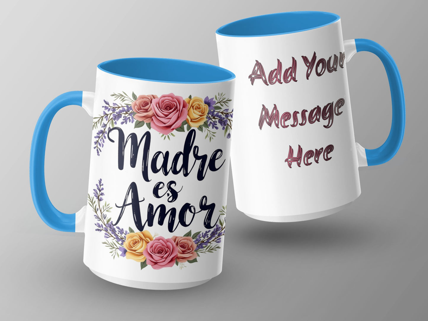 Madre es Amor Customizable Mug Product