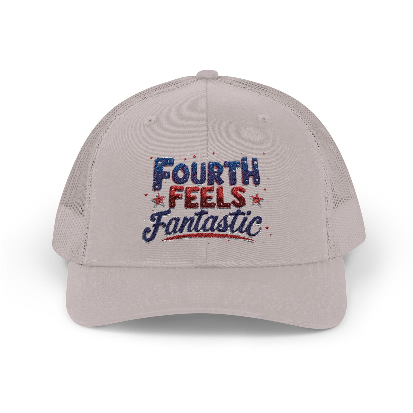 Fourth of July Celebration Snapback Cap - Patriotic Trucker Hat