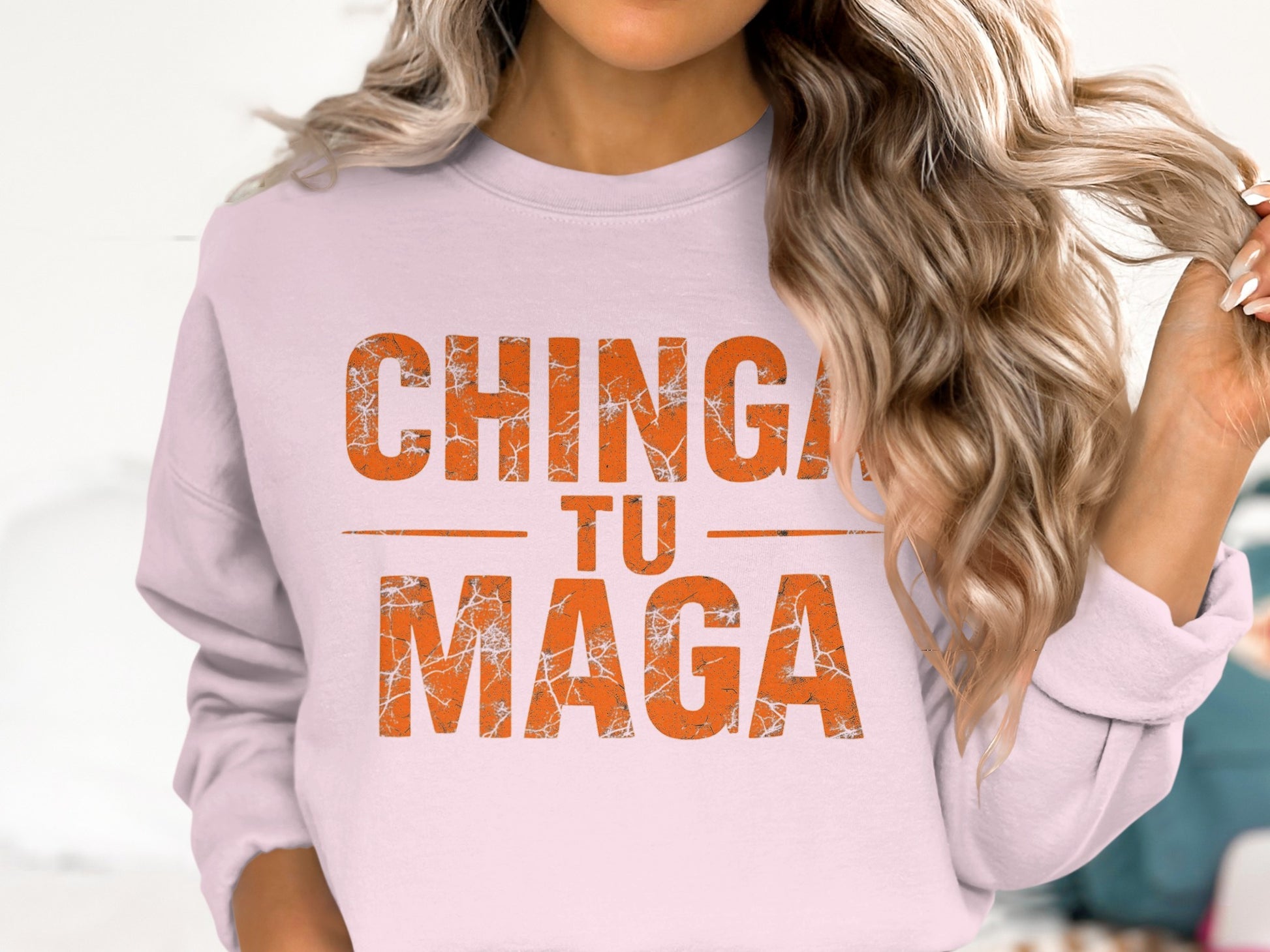 CHINGA TU MAGA Graphic Sweatshirt for Bold Statements