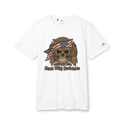 Stand With Resistance Skull Graphic T-Shirt