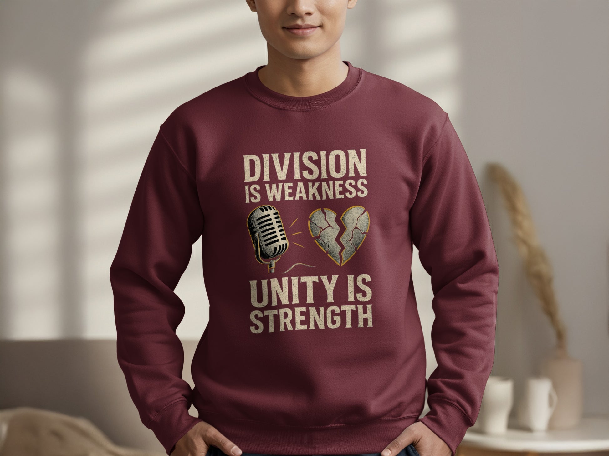 Division Is Weakness Unity Is Strength Sweatshirt product