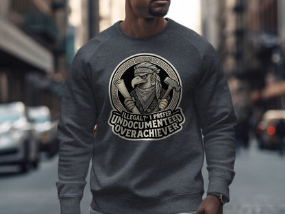 Undocumented Overachiever Graphic Sweatshirt product type