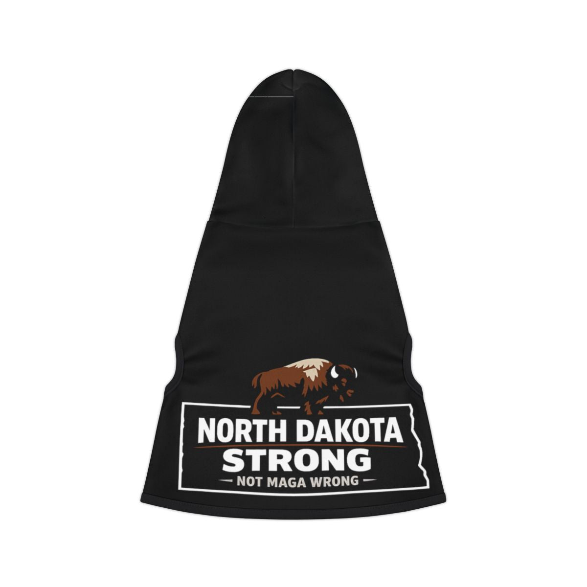 North Dakota Strong Not Maga Wrong Hoodie
