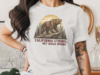 California Bear Graphic California Strong T-Shirt product