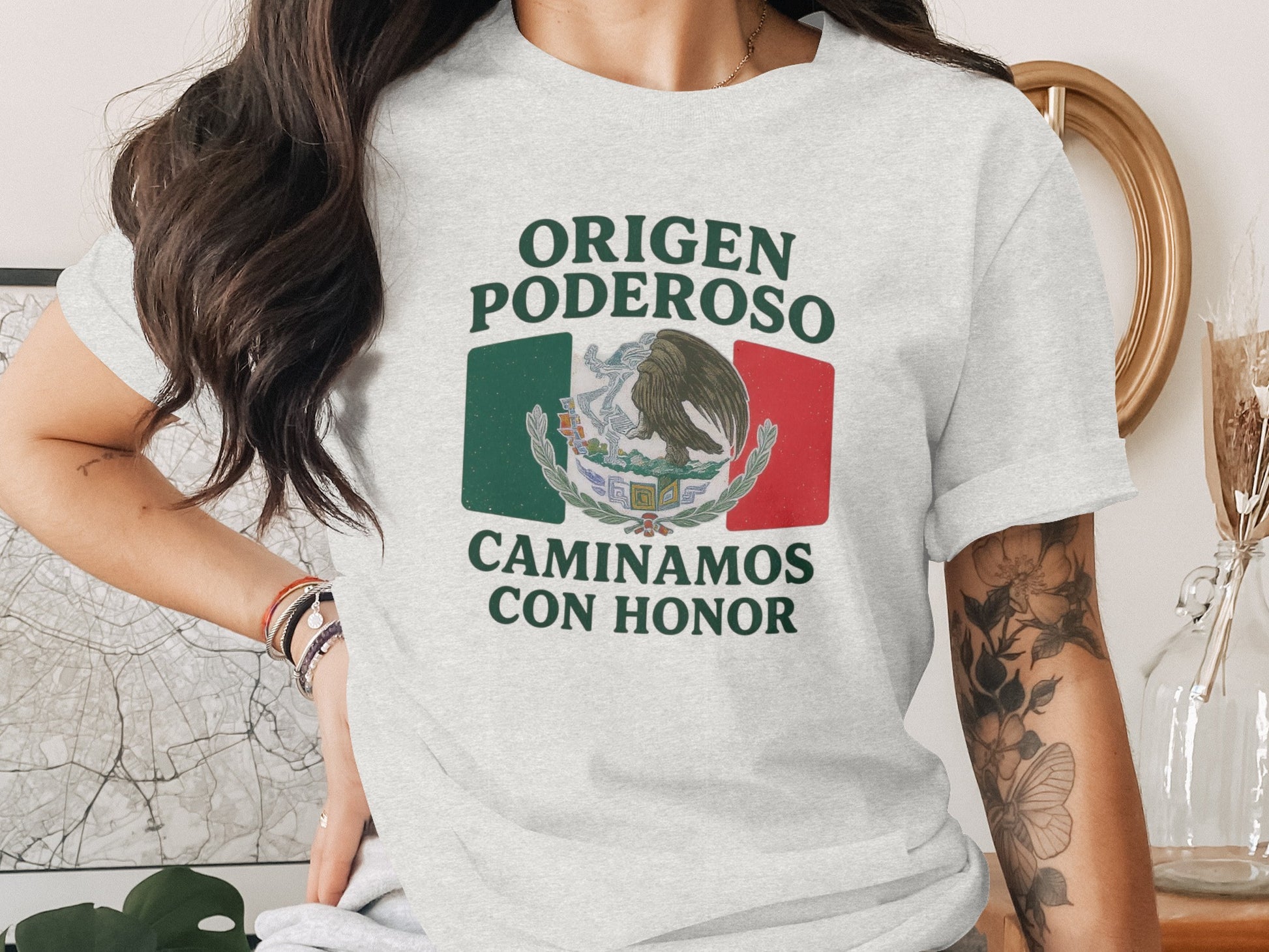 Origen Poderoso Caminamos Con Honor T-shirt product