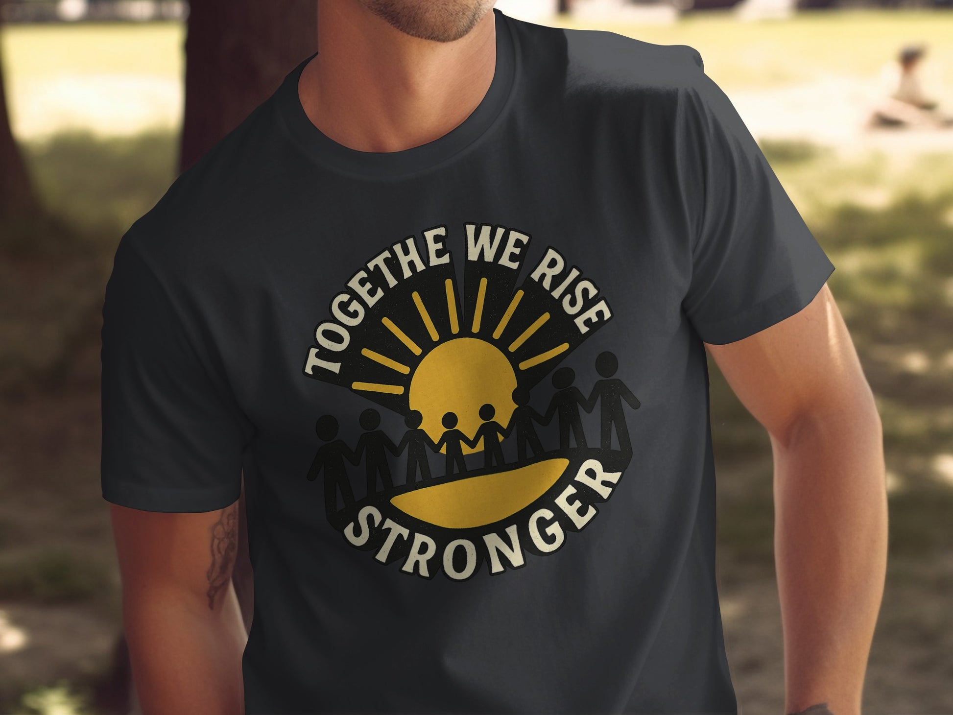 Together We Rise Stronger Graphic Shirt product