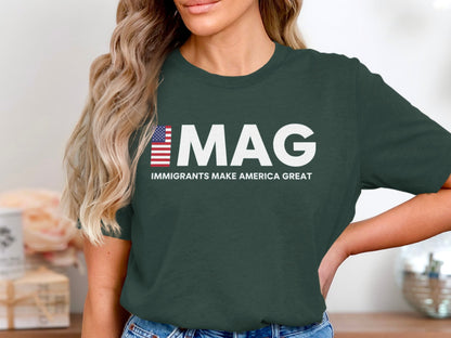 Immigrants Make America Great Graphic T-shirt product