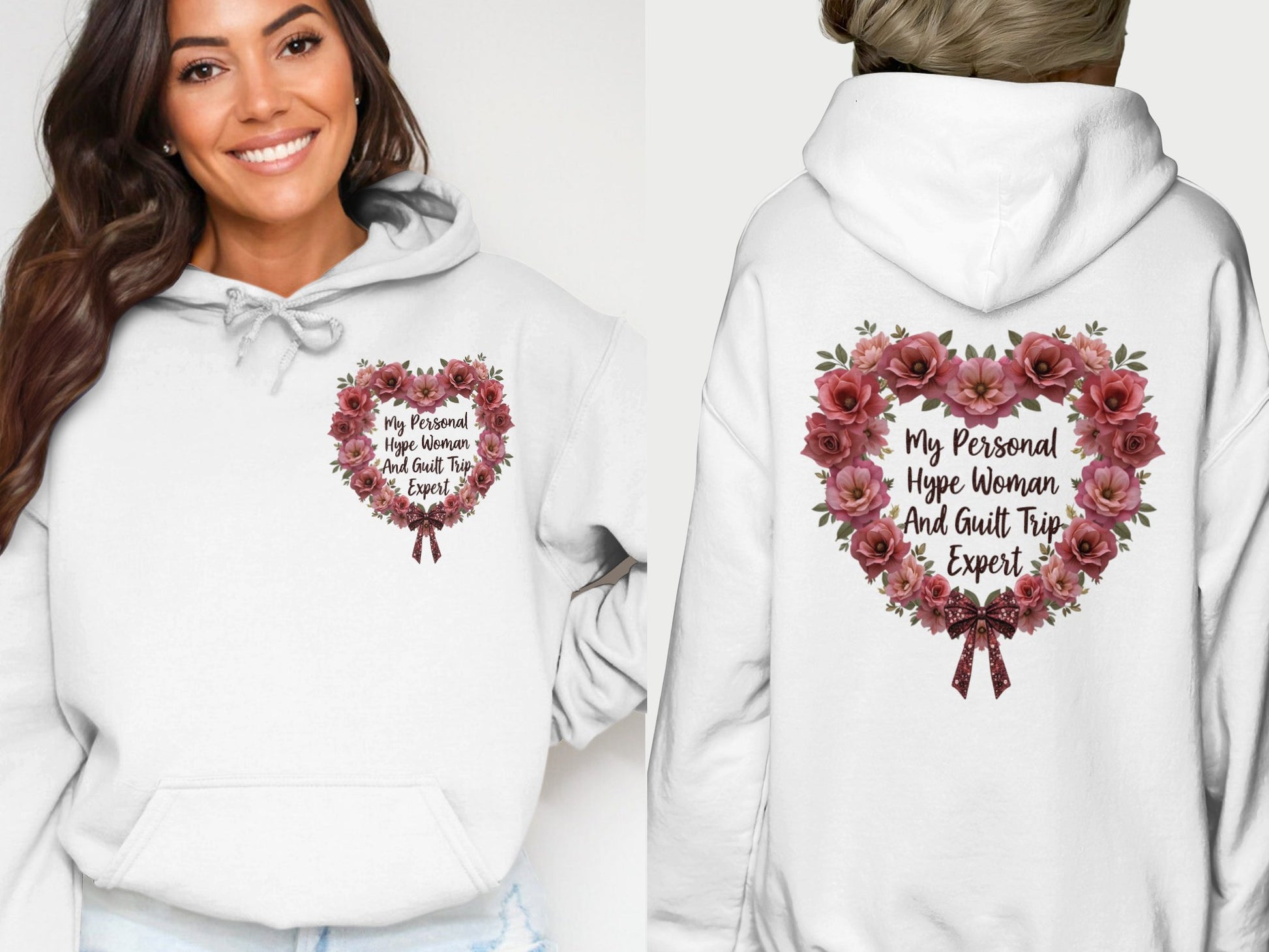My Personal Hype Woman And Guilt Trip Expert Hoodie product