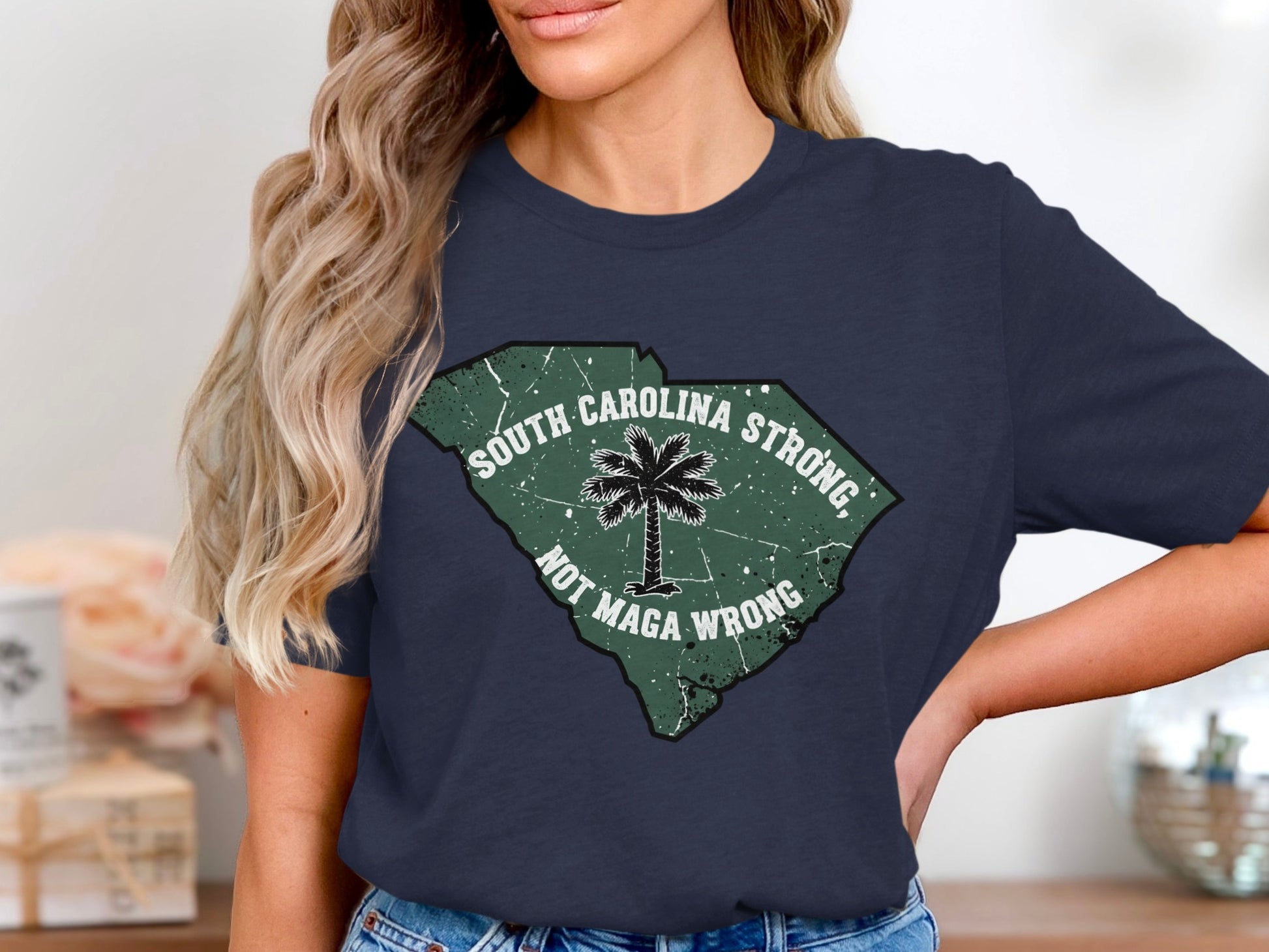 South Carolina Strong Not Maga Wrong TShirt product type