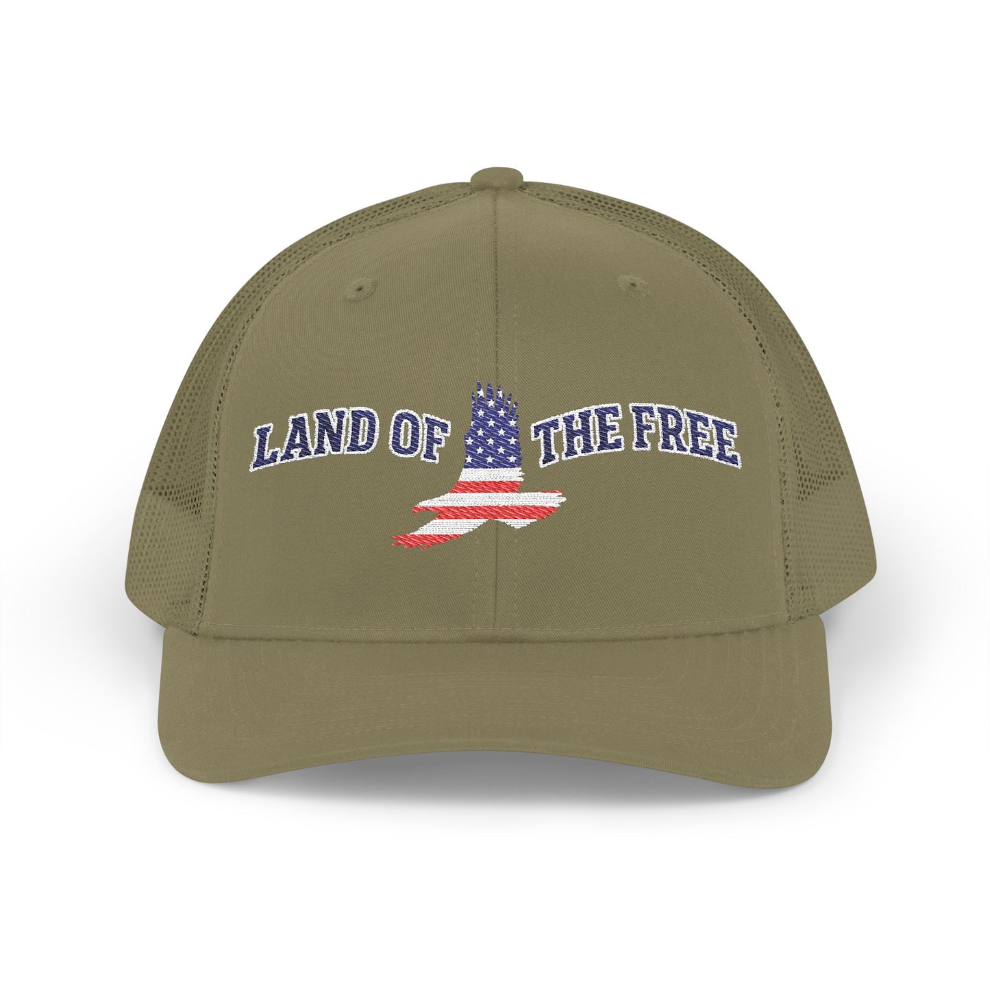 4th of JULY Patriotic Snapback Trucker Cap, Land of the Free Hat, Embroidered Cap for Independence Day, Casual Wear, Outdoor Activities