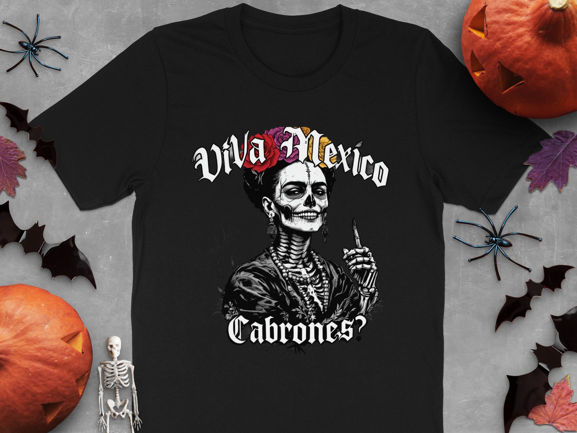 Viva Mexico Cabrones Halloween T-shirt product type