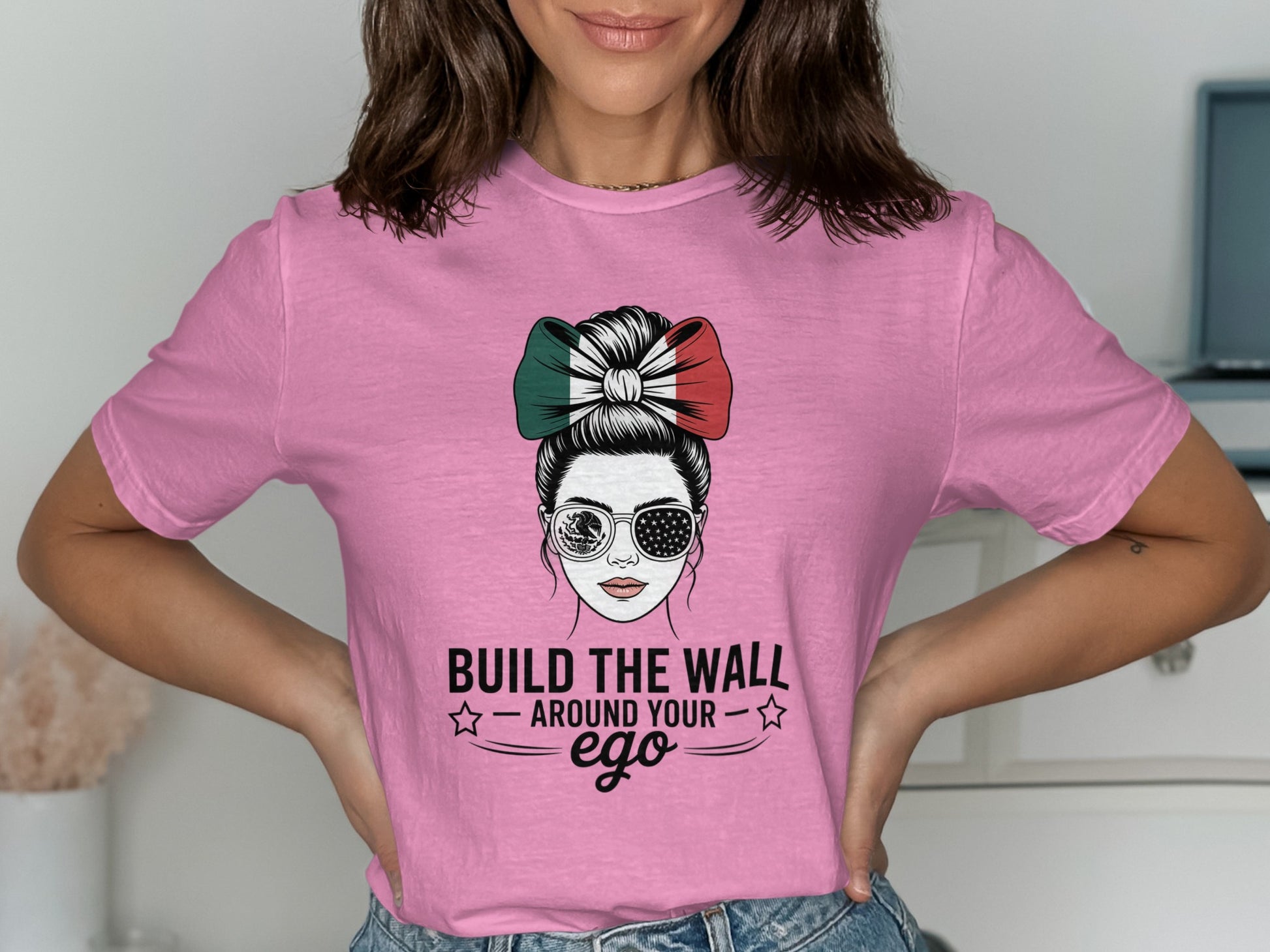 Build The Wall Around Your Ego Graphic T-Shirt product type