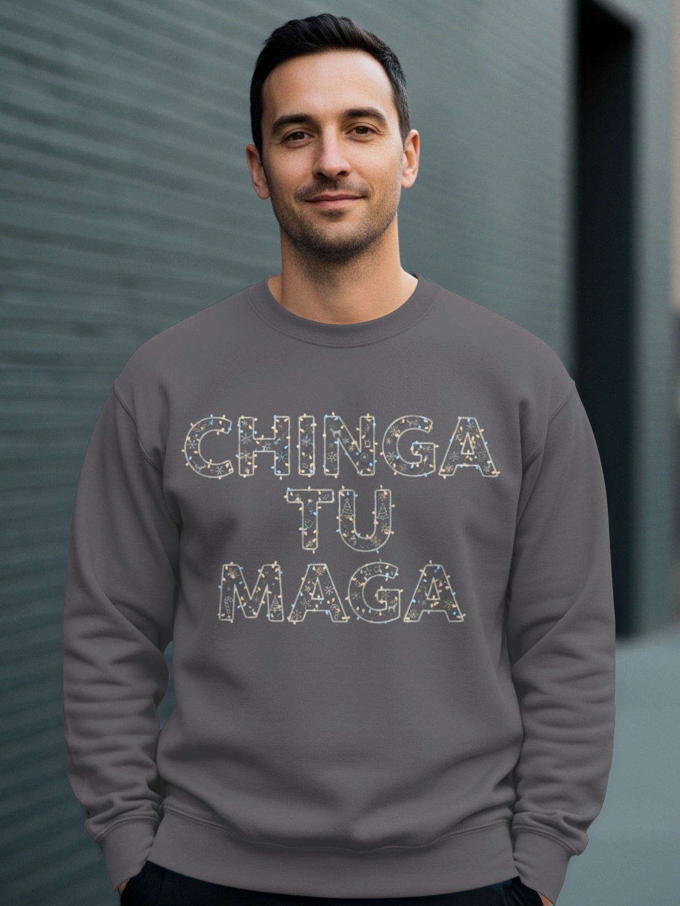 Chinga Tu Maga Graphic Design Sweatshirt product