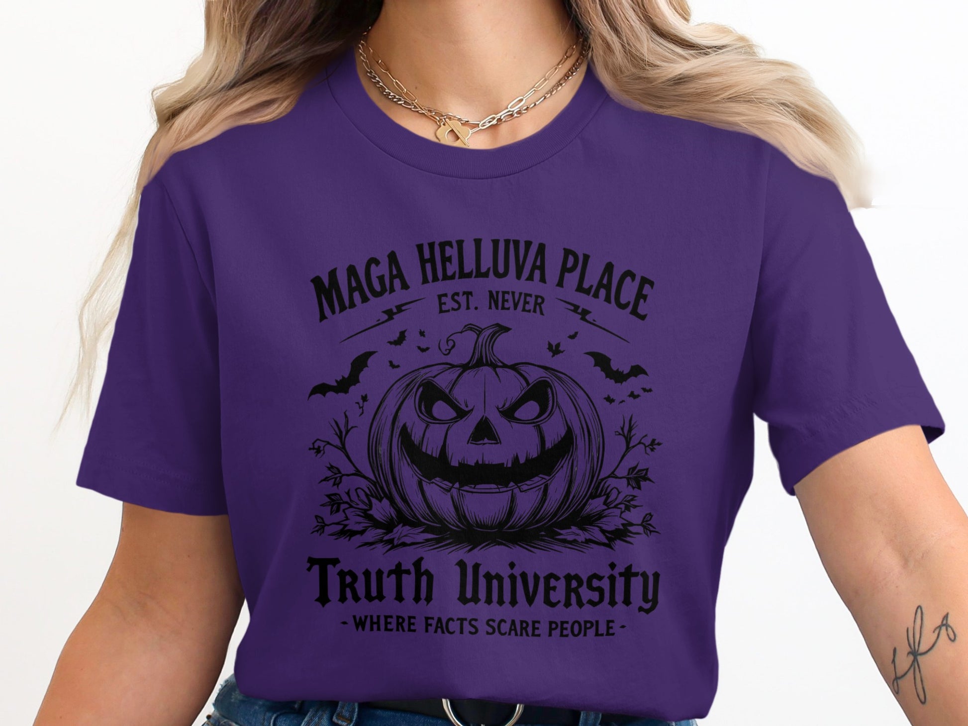 Maga Helluva Place Truth University Halloween product