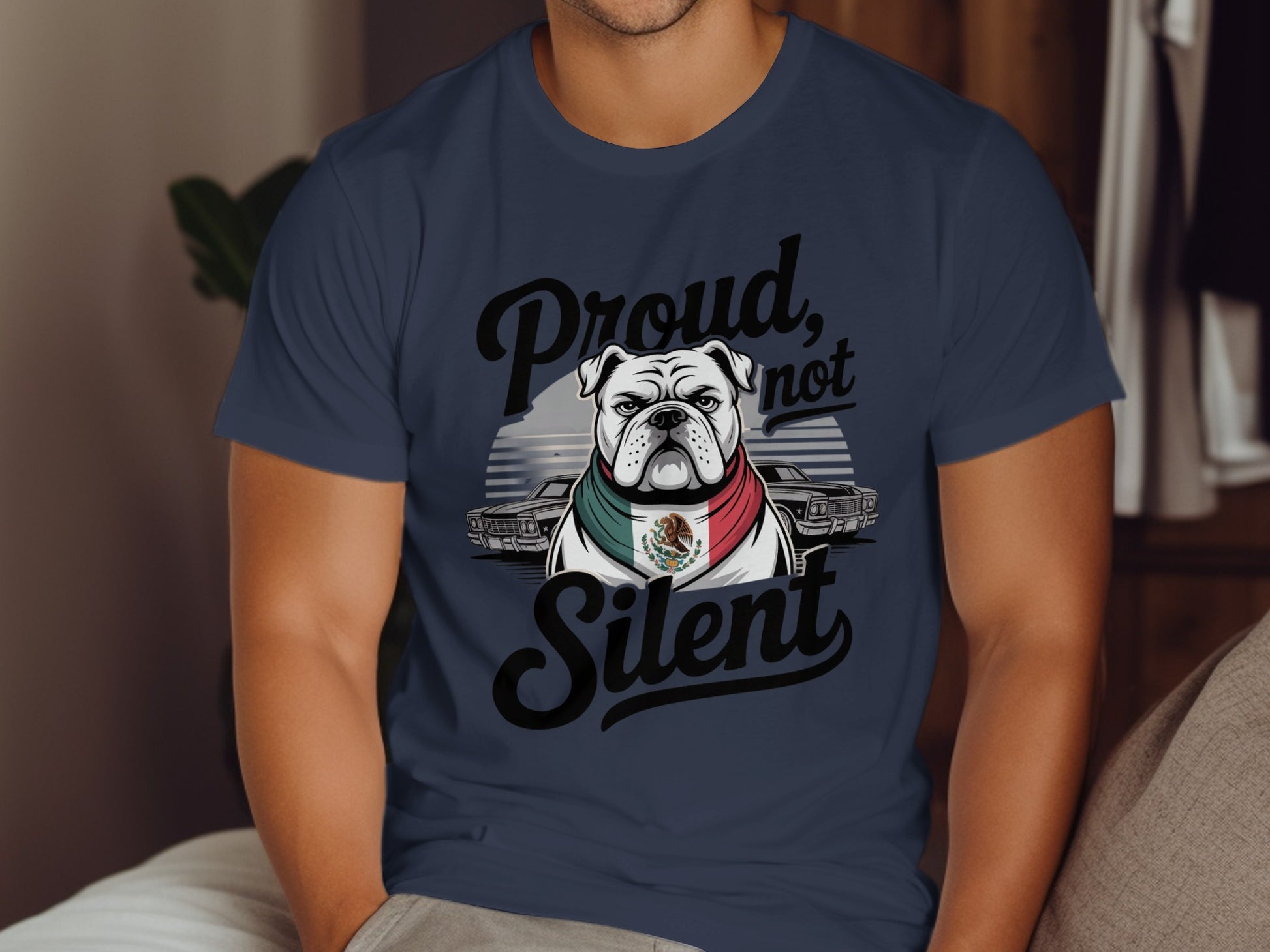 Proud Not Silent Bulldog Graphic T-shirt product