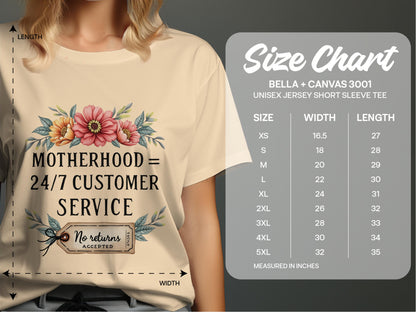 Motherhood 24/7 Customer Service Short Sleeve Tee product