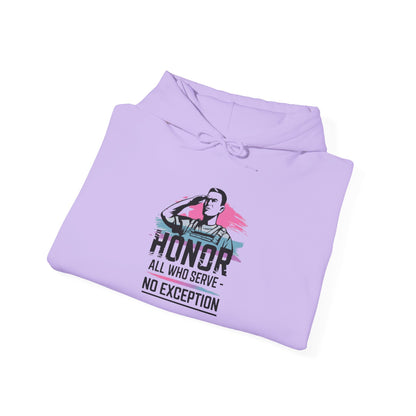 Pride hoodie Honor All Who Serve Hoodie - Unisex Heavy Blend™ Sweatshirt