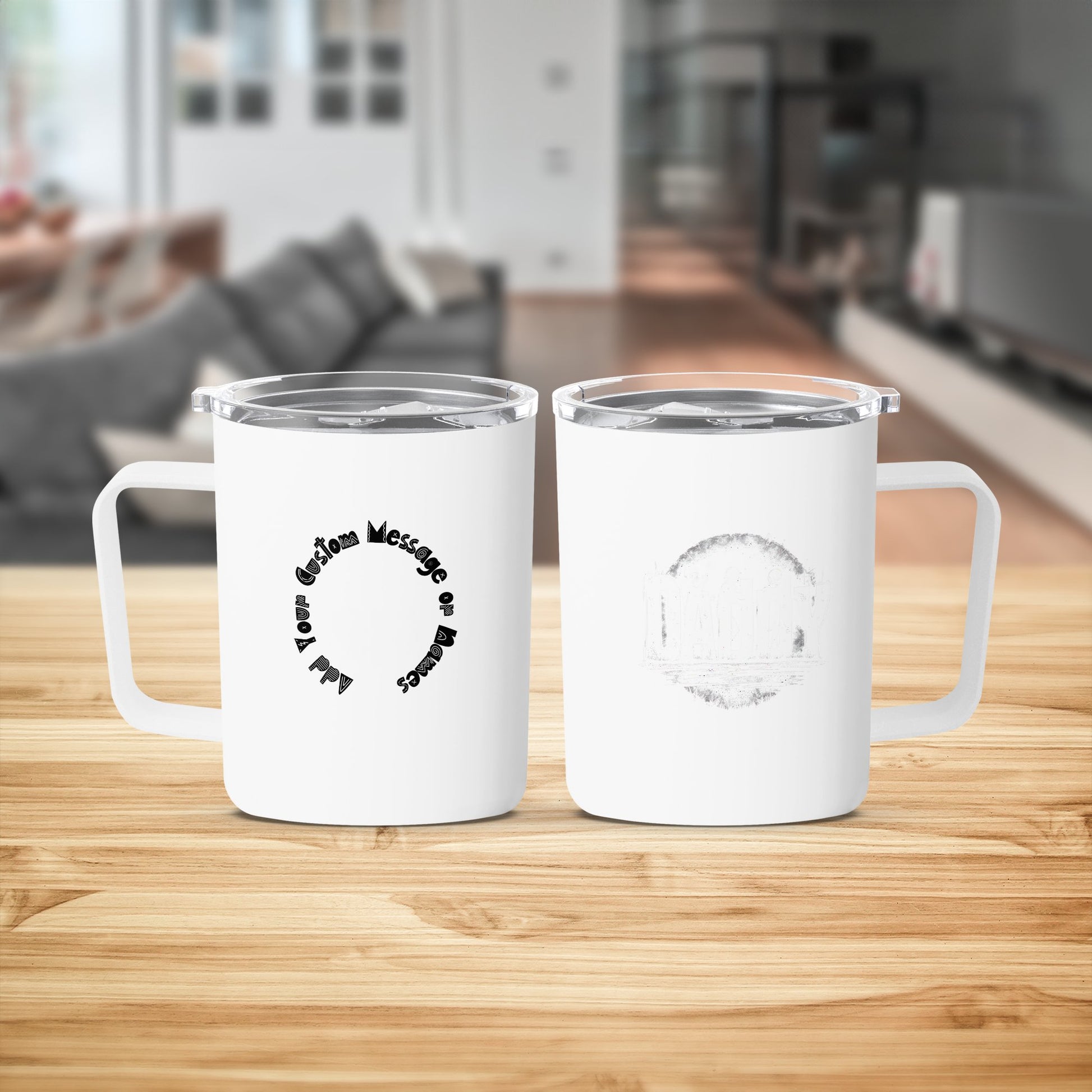 Your Custom Message On Mug Design product type