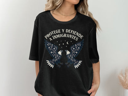 Protege Y Defiende A Inmigrantes Graphic T-shirt product type