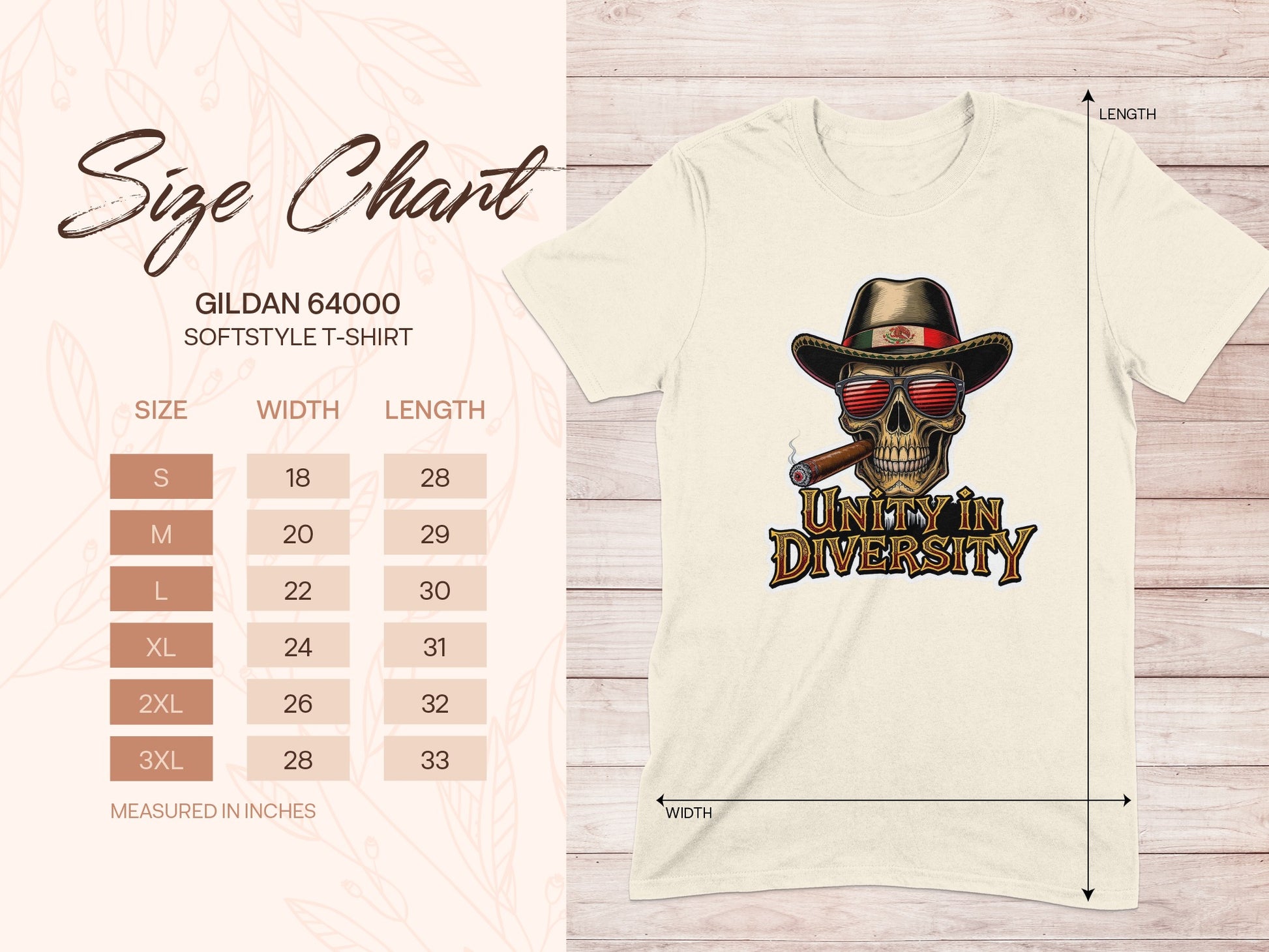 Unity in Diversity Skull Design T-shirt product type
