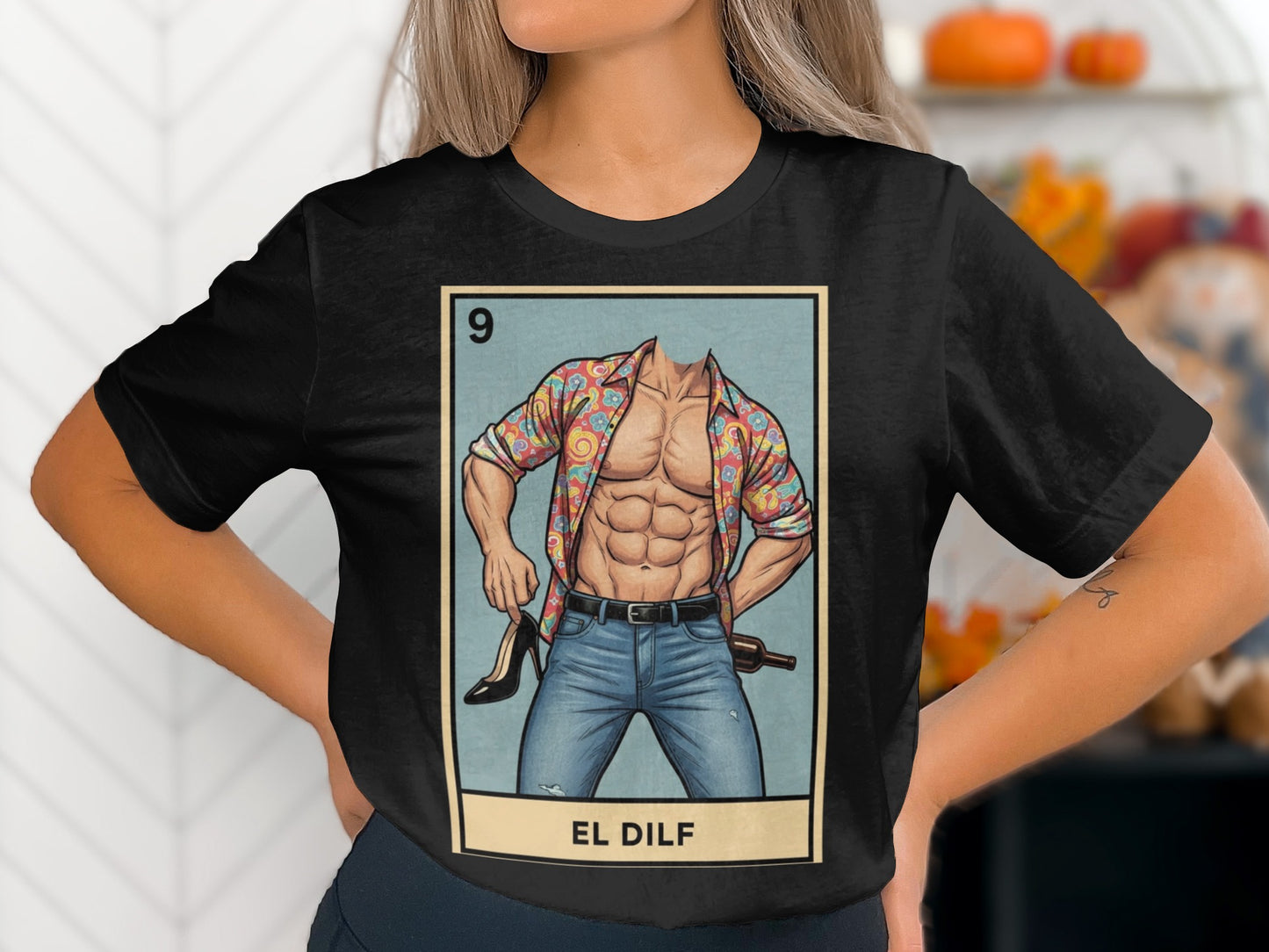 Unisex Graphic Tee with Humorous Card Design product type