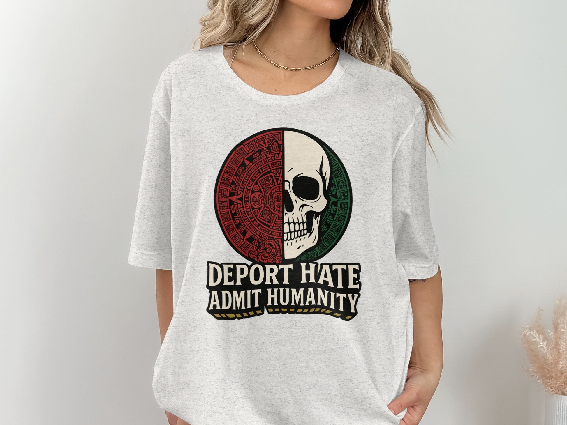 Deport Hate Admit Humanity Graphic T-shirt product