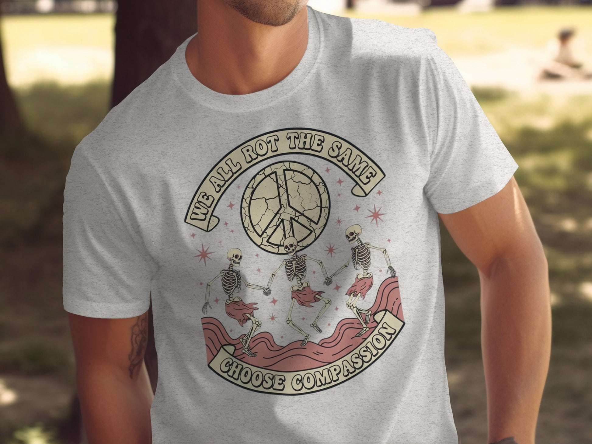 We All Rot The Same Choose Compassion T-shirt product