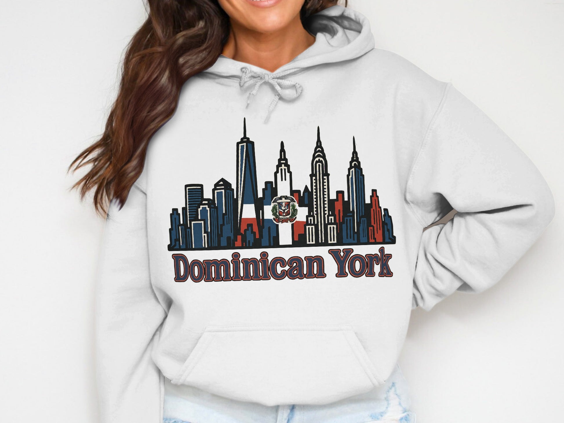 Dominican York City Skyline Hoodie product type