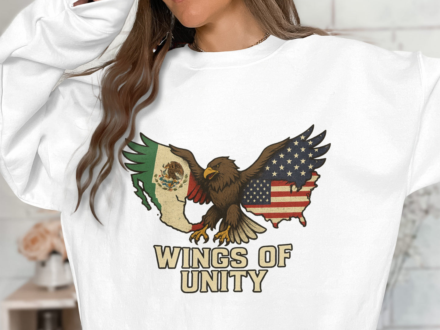 Wings of Unity Graphic Sweatshirt product type