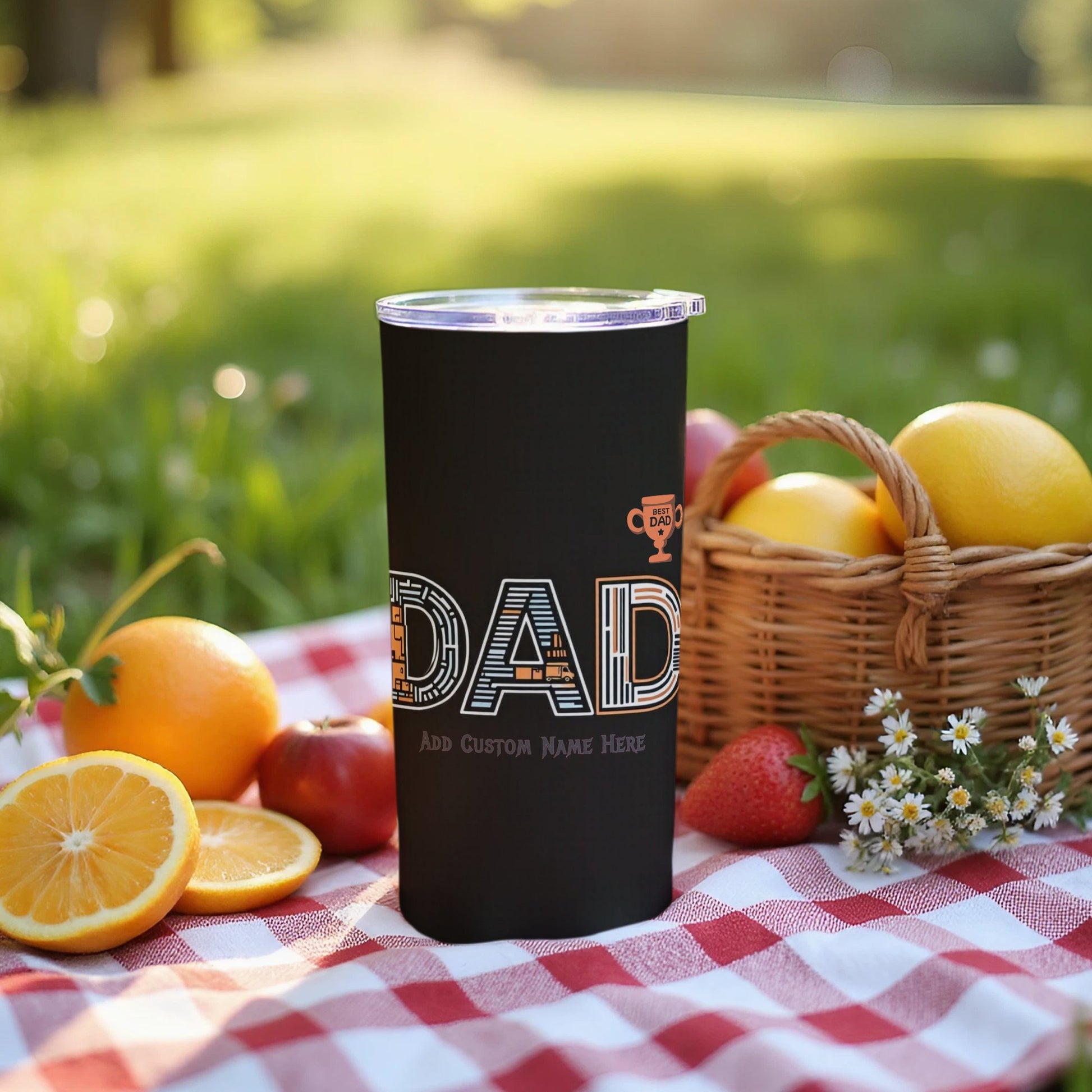 Custom Name Dad Travel Mug Personalized Tumbler product