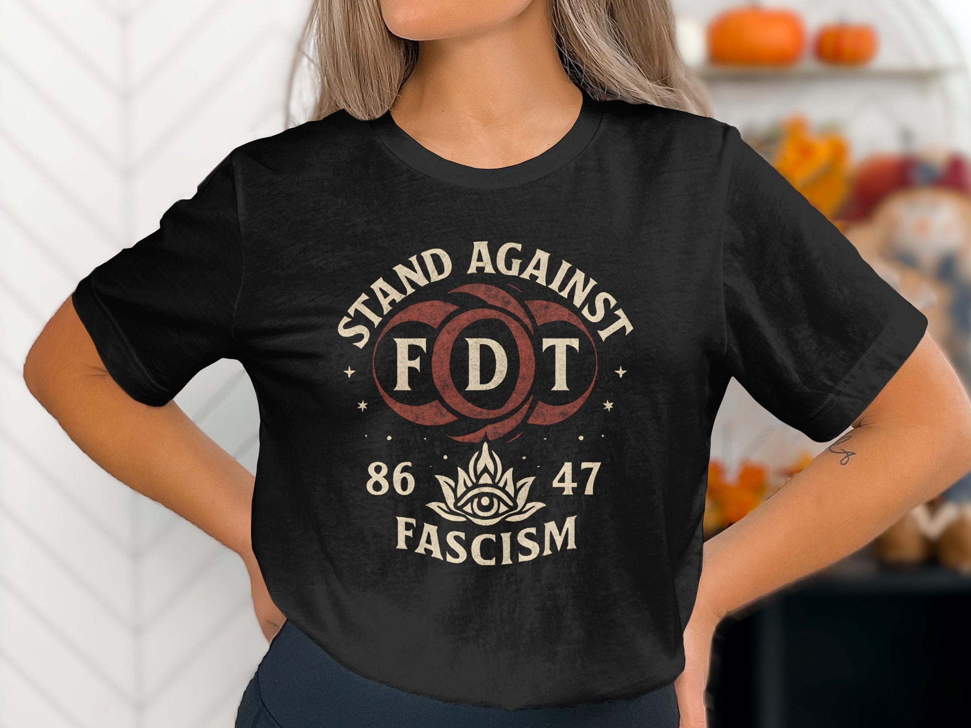 Stand Against Fascism FDT 86 47 Statement Shirt product type