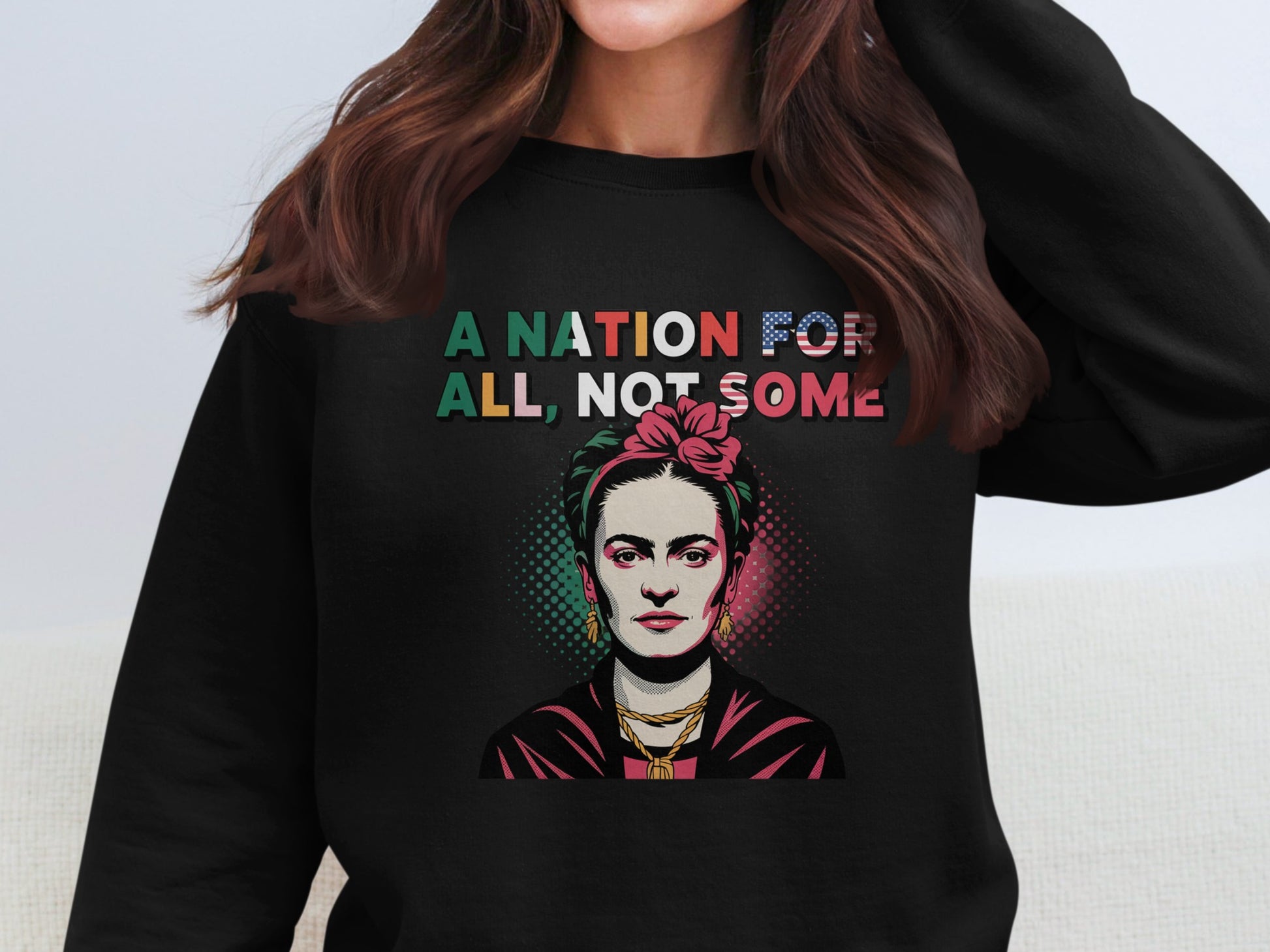 A Nation For All Not Some Graphic Sweatshirt product type