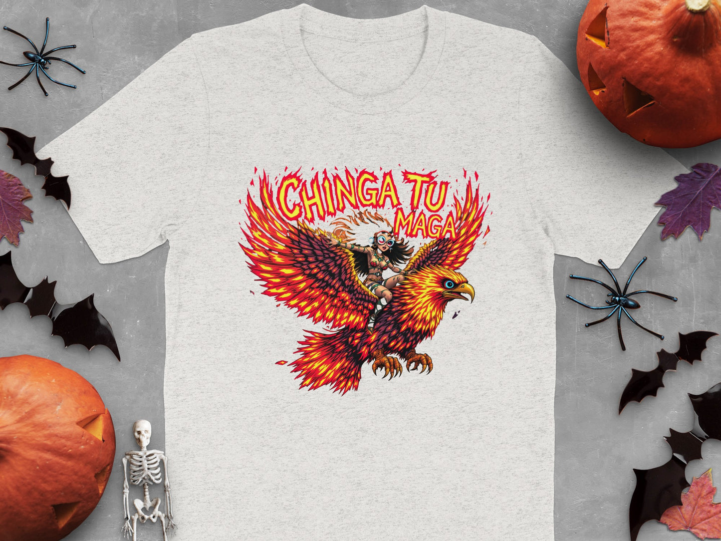 Chinga Tu Maga Graphic T-shirt for Halloween Festivities product