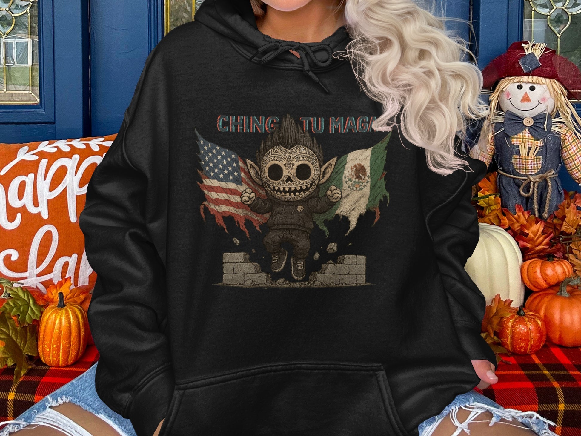 Ching Tu Madre Graphic Print Hoodie product type