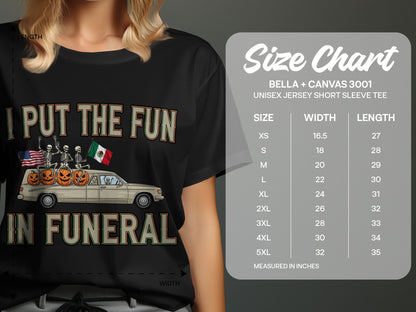 I Put The Fun In Funeral Short Sleeve Tee product