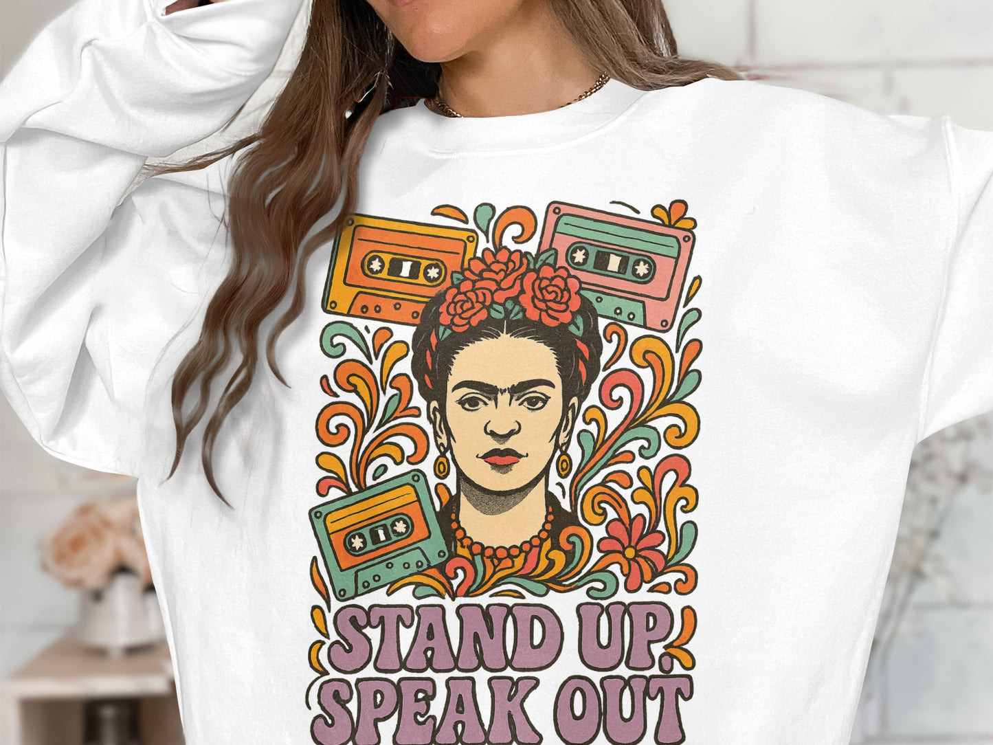 Stand Up Speak Out Graphic Sweatshirt