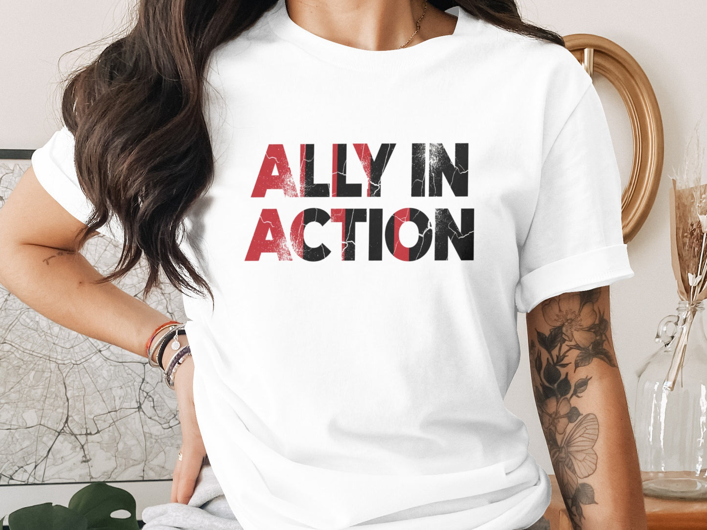 Ally In Action Statement T-Shirt product