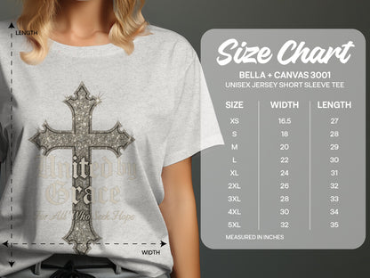 United by Grace Cross Graphic Unisex Short Sleeve Tee product