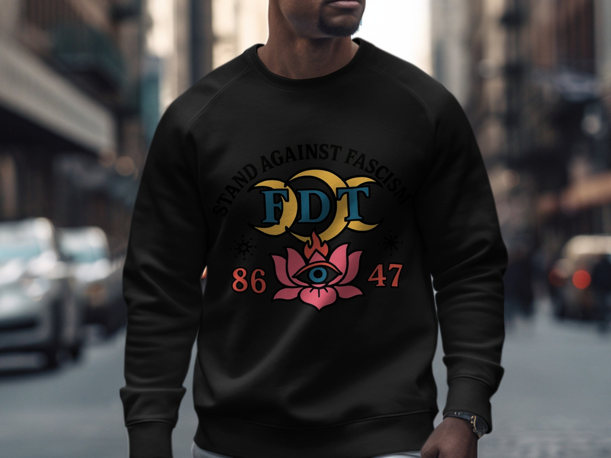 Stand Against Fascism FDT 86 47 Sweatshirt product type