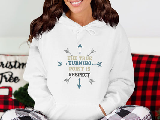 The True Turning Point Is Respect hoodie product type