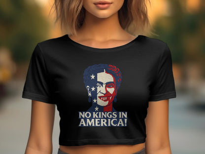 No Kings In America Graphic Crop Top product